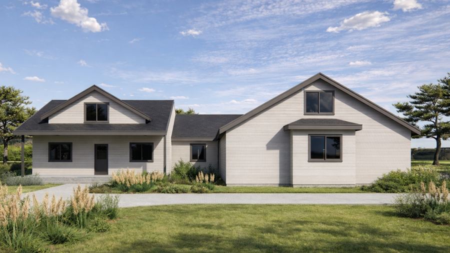 The Aspen exterior rendering
