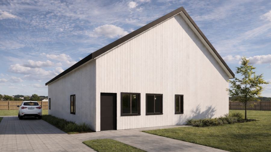 The Cedar exterior rendering