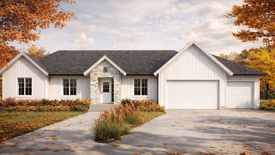 The Modern Prairie exterior rendering