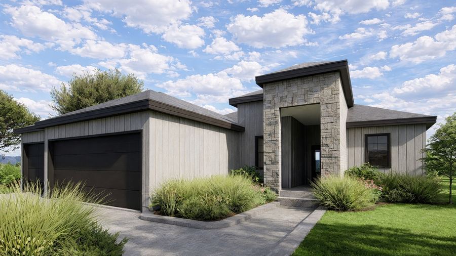 The Ridge exterior rendering